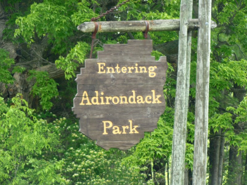 Adirondack Park sign