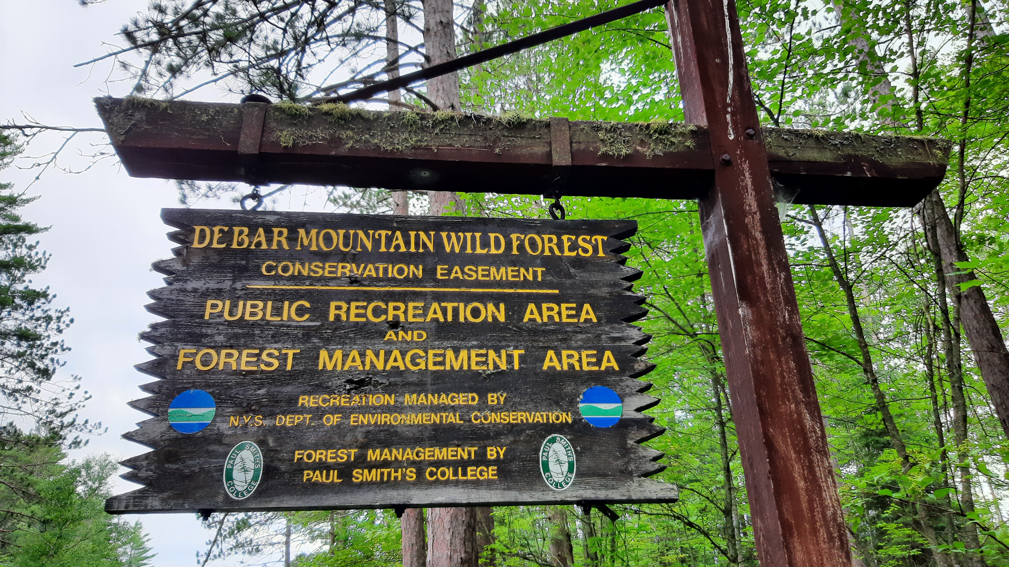 a conservation easement sign