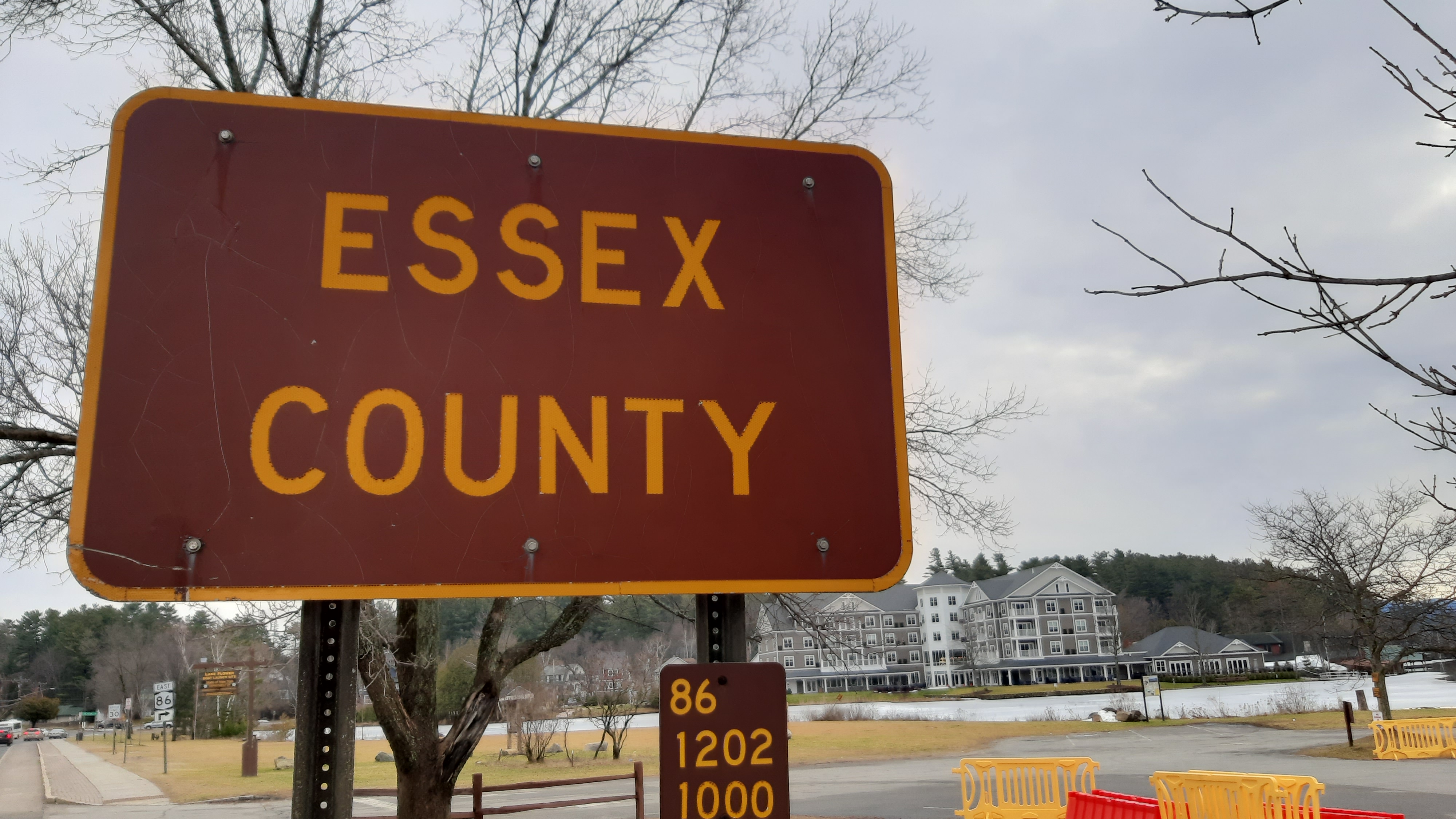 Essex County sign