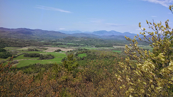 Coon Mountain Adirondack Park Spring