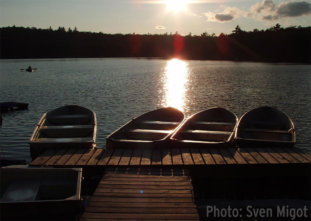 Sabattis Sunset - Photo: Sven Migot