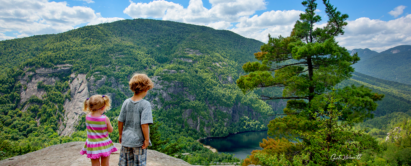 Round Mountain & Chapel Pond from Giant