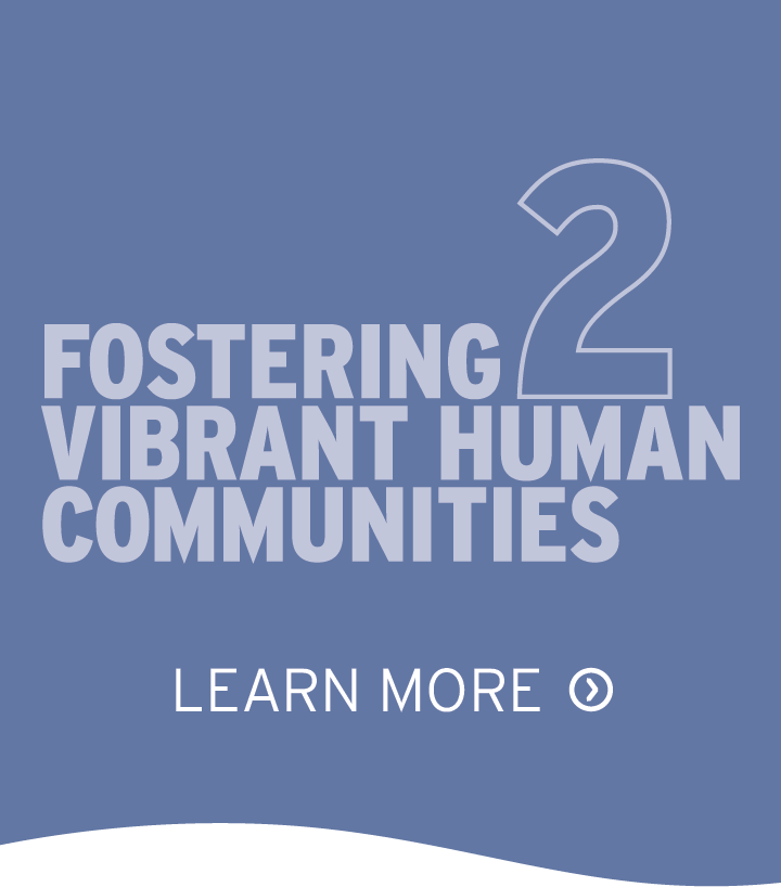 Chapter 2: FOSTERING VIBRANT HUMAN COMMUNITIES