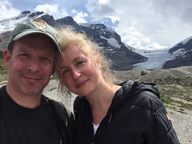 Janine and her husband