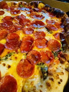 delicious pizza